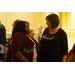 Candice Drake, ED (Dawson, GA) & Shannon Biggs, retired (KY) stand together and talk.