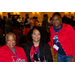 Alfrieda Thomas, Director of Resident Services (Newnan, GA); Sandra Strozier, PhD & President/CEO (Newnan, GA); Shanicki Burton, ED (MCDonough, GA) gather together and smile.