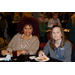 Tiffany Askew, ED (New Bern, NC) and friend sit and eat together.