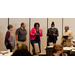 Left to Right: Terri Holt, ED (Winona, MS), Christopher McKissick, ED (Boonville, MS), Ivory Mathews, CEO (Columbia, SC), Yvonda Bean, COO (Columbia, SC), George Edge, ED (Americus, GA) stand next to each other.