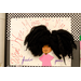  Highschool submission by Dejenae B. Flemings from Natchez Mississippi. Her poster includes a girl with big hair made out of yarn. Her poster has the words freedom and peace next to the girl. 